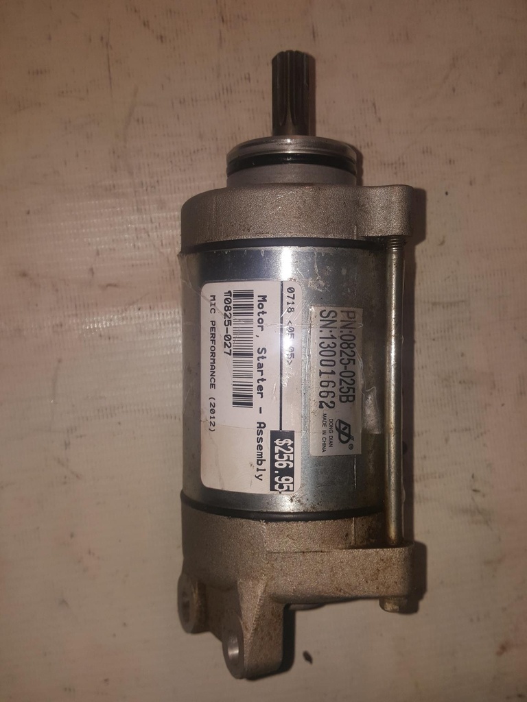 [0825-027-001] motor, starter - assembly (inc. 16-17) (0825-027-001)