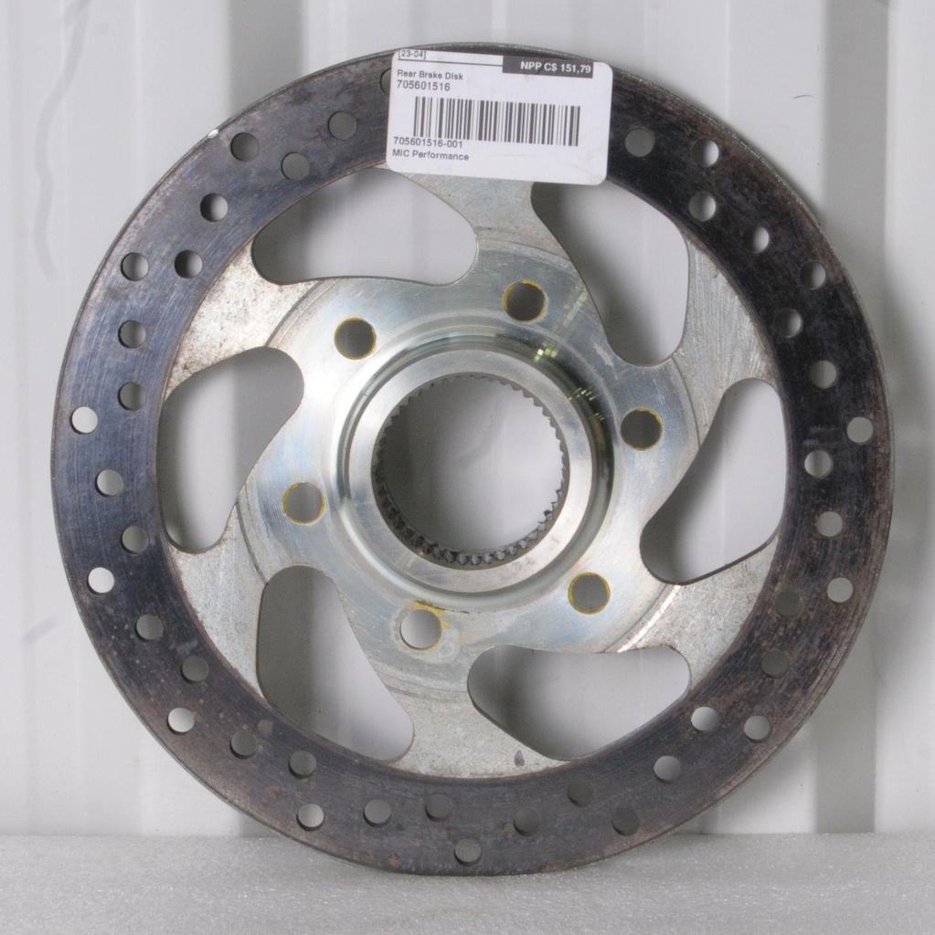 [705601516-001] rear brake disk (705601516-001)