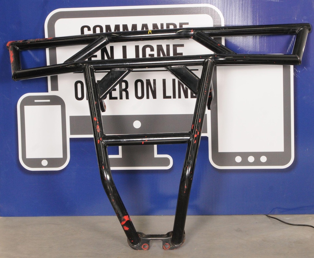 [2880164-458-001] Rear Deluxe Bumper, Black (2880164-458-001)