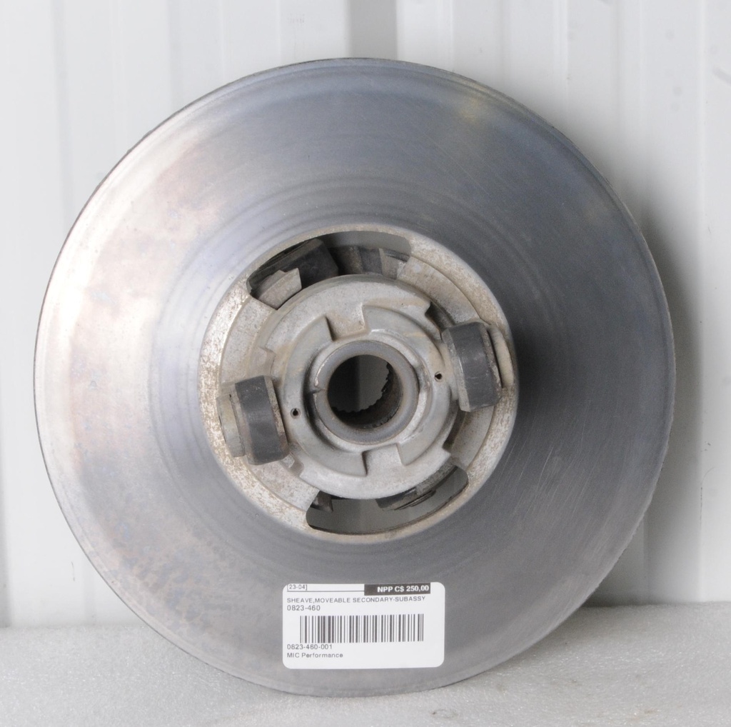 [0823-460-001] sheave,moveable secondary-subassy (8.91"