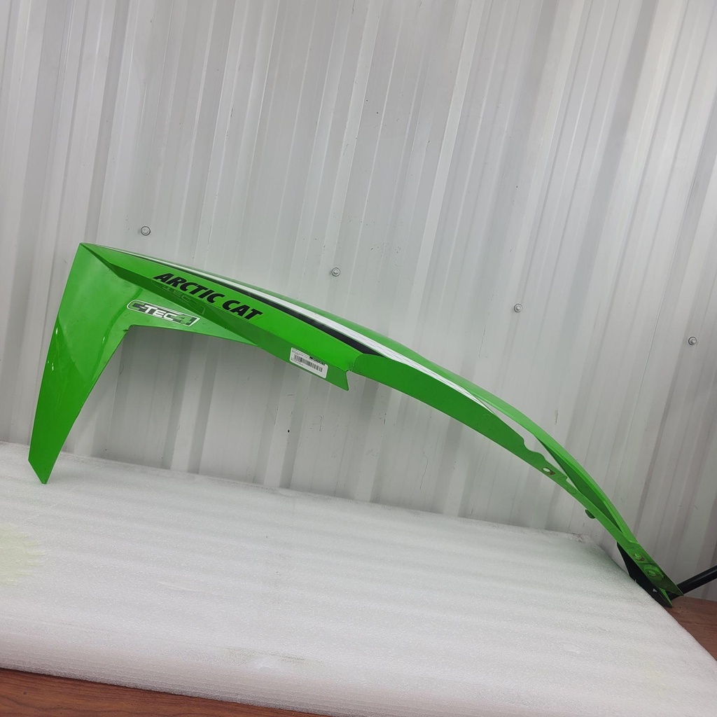 Hood w/o Decals - Left - Green (inc. 3)