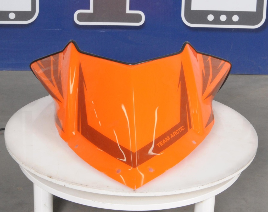 [7606-599-001] Windshield - Low - Orange