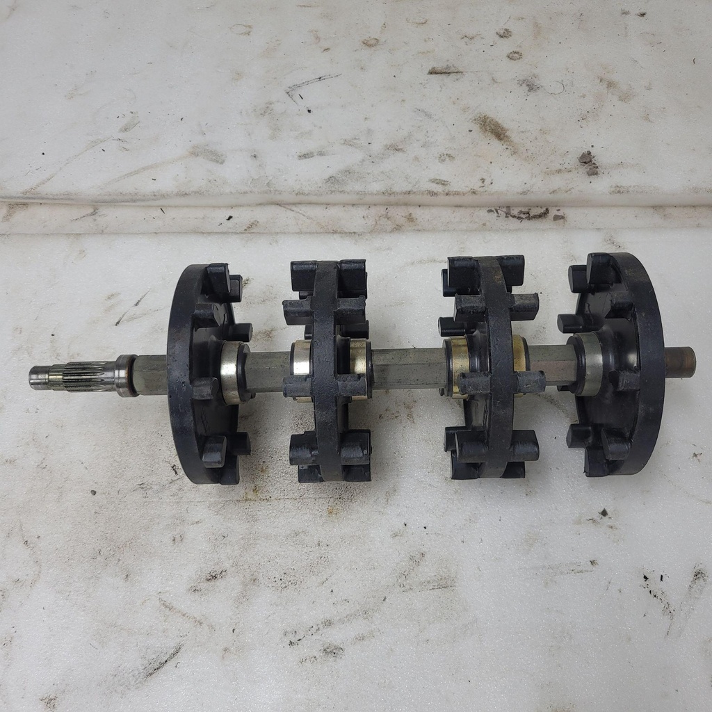 axle, front