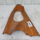 rh upper deflector, alloy orange rs-s alloy orange-matte black model