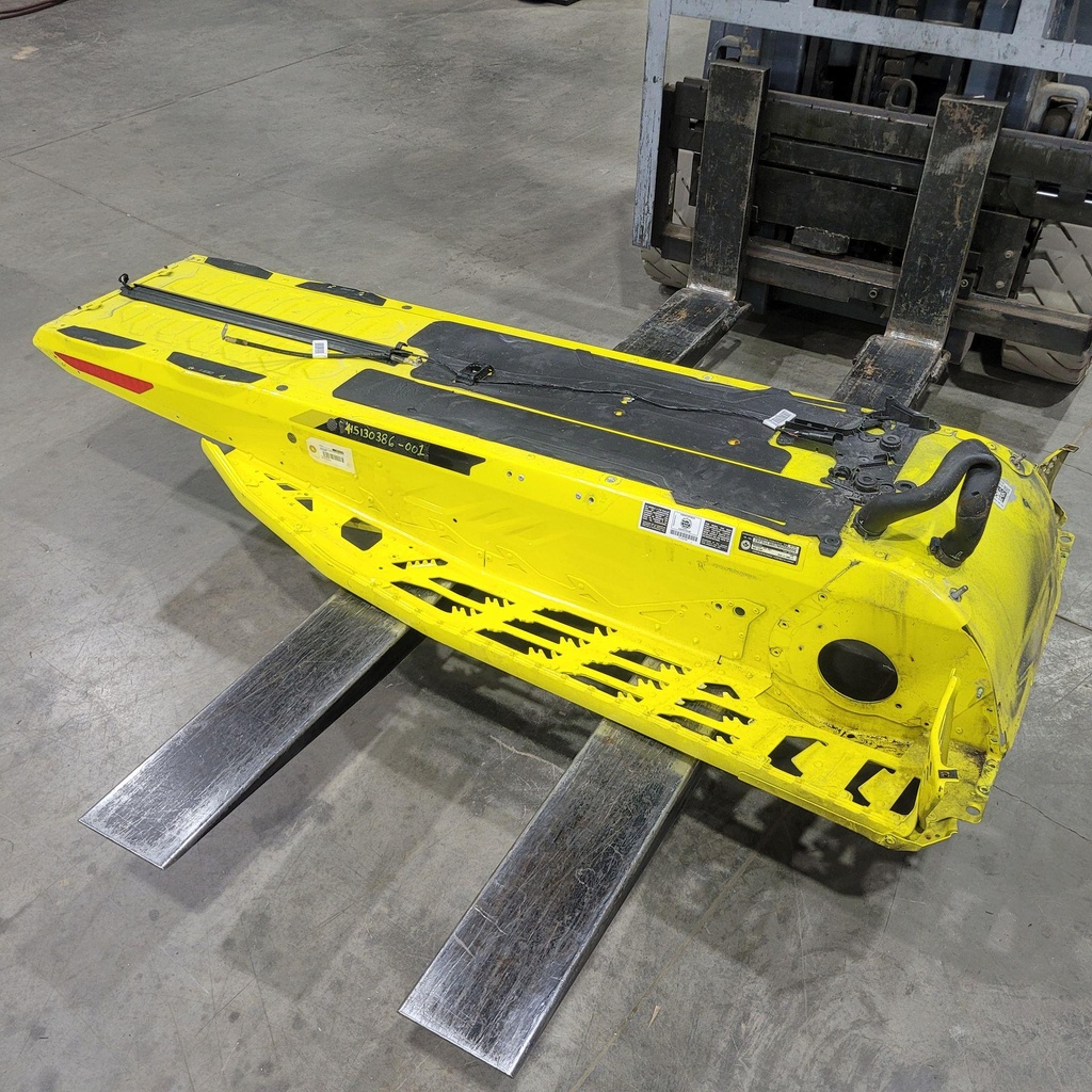 [415130386-001] sunburst yellow, chassis tunnel module 137" model sunburst yellow