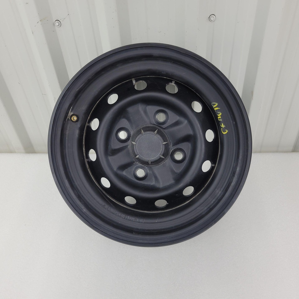 [CF01235] (new ref. 9030-070100-20000) front steel rim 12", steel rim, black paint (CF01235)