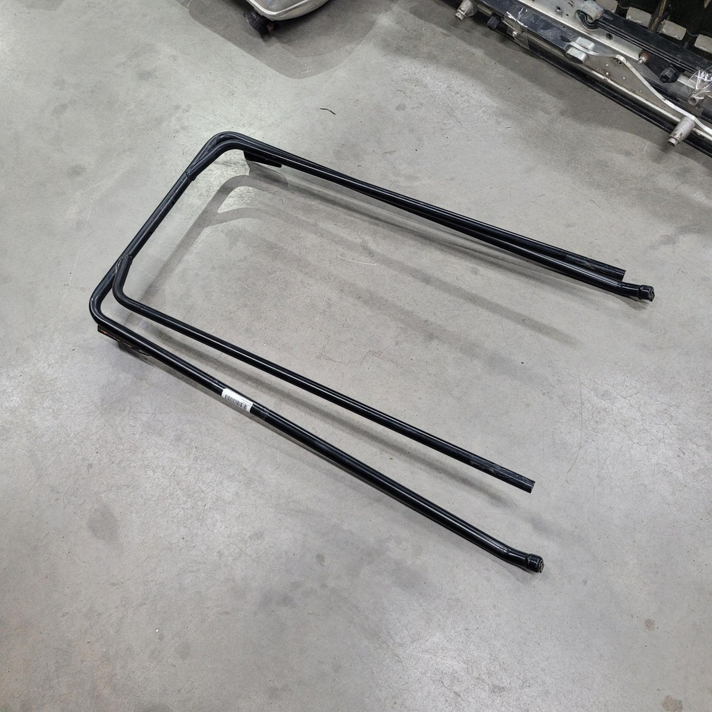 bumper, rear - black