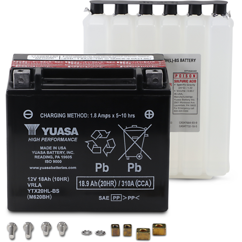 [10-YTX20HL-BS] YUASA  YUAM620BH