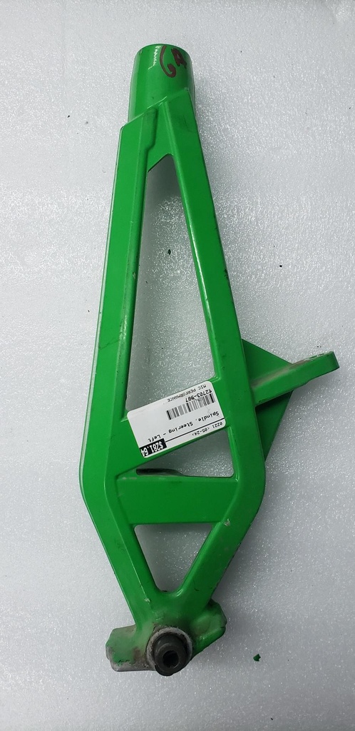 spindle, steering - left green (inc. 2)
