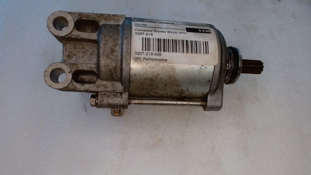 [3007-219-001] complete starter motor assembly (3007-219-001)