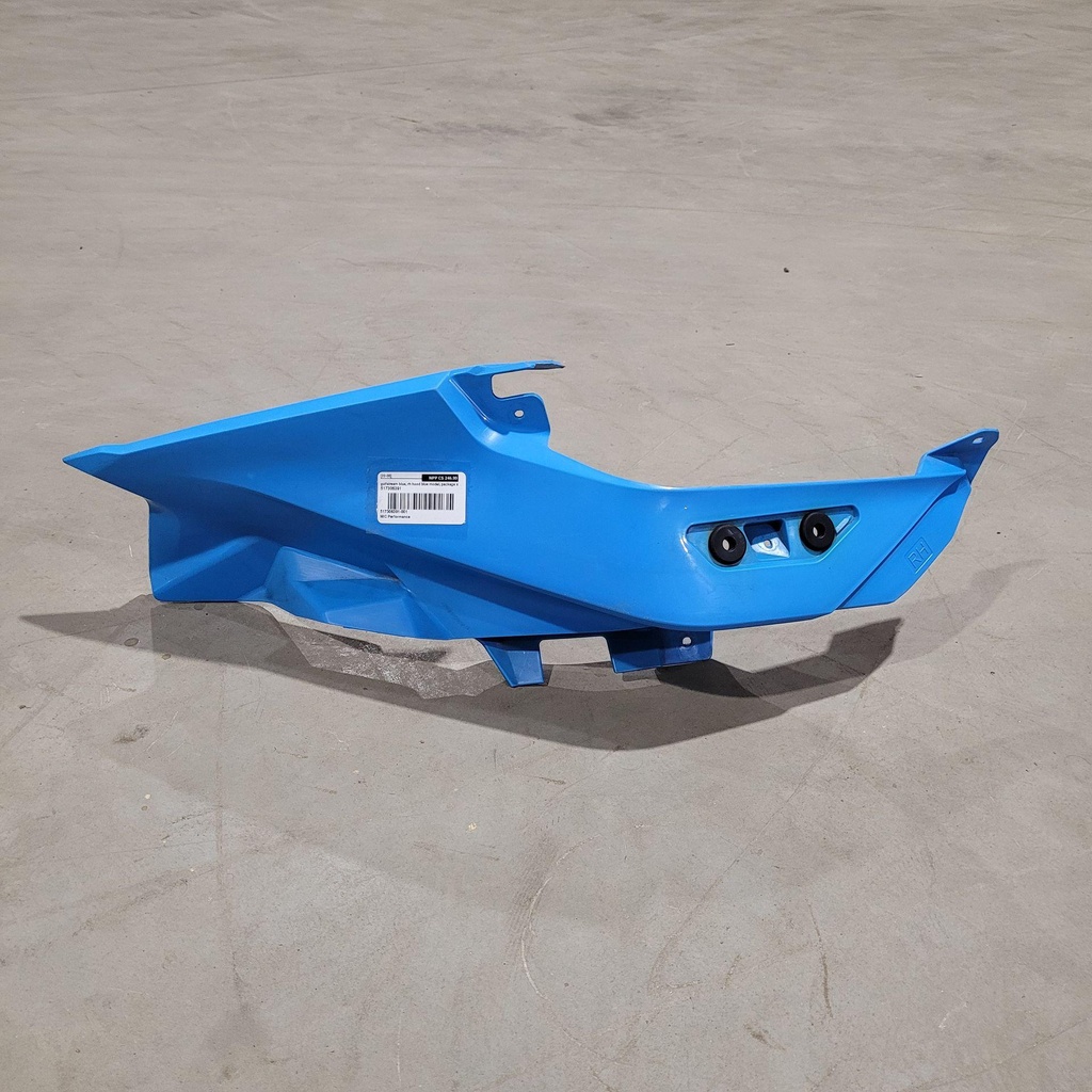 gulfstream blue, rh hood blue model, package x