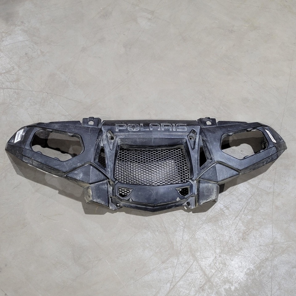 [5435807-070-001] bumper, front, gloss black (5435807-070-001)