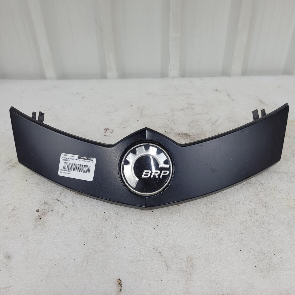 [705004573-001] front fascia, metallic black rs-s red model