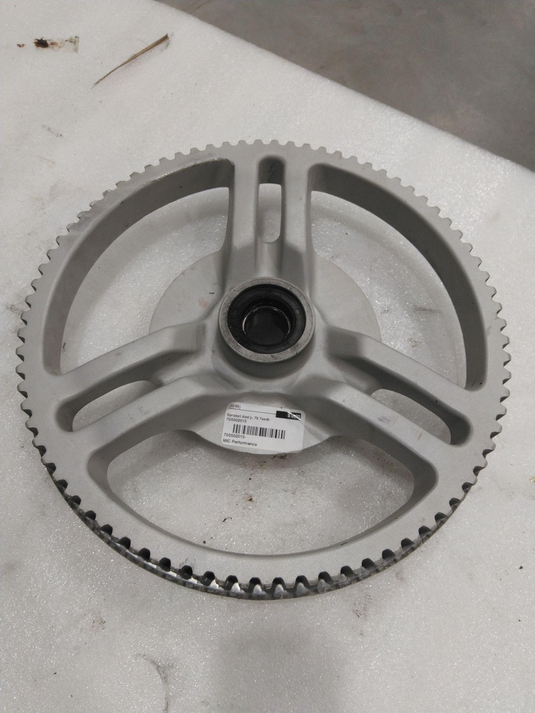 [705502015-001] silver - pulley ass'y, 79 teeth package-std australia, brazil, europe, japan (705502015-001)