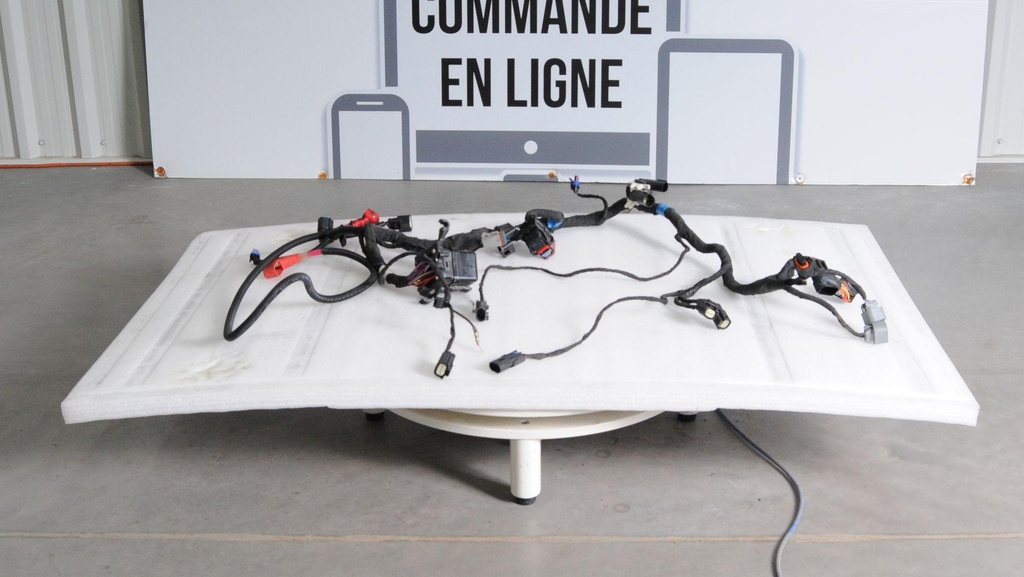 chassis wiring harness not shown
